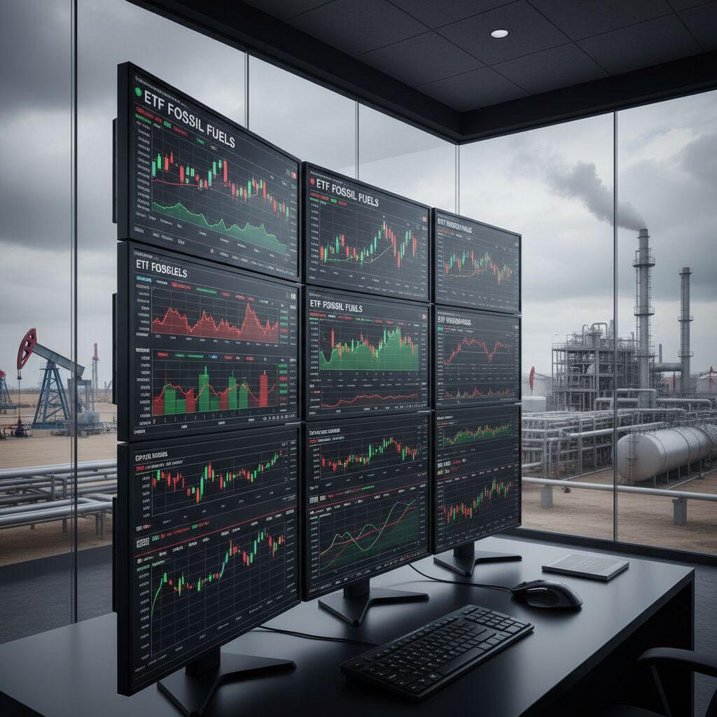 Découvrez notre liste des meilleurs ETF dédiés aux énergies fossiles, pour investir facilement dans le secteur pétrolier, gazier et charbonnier.